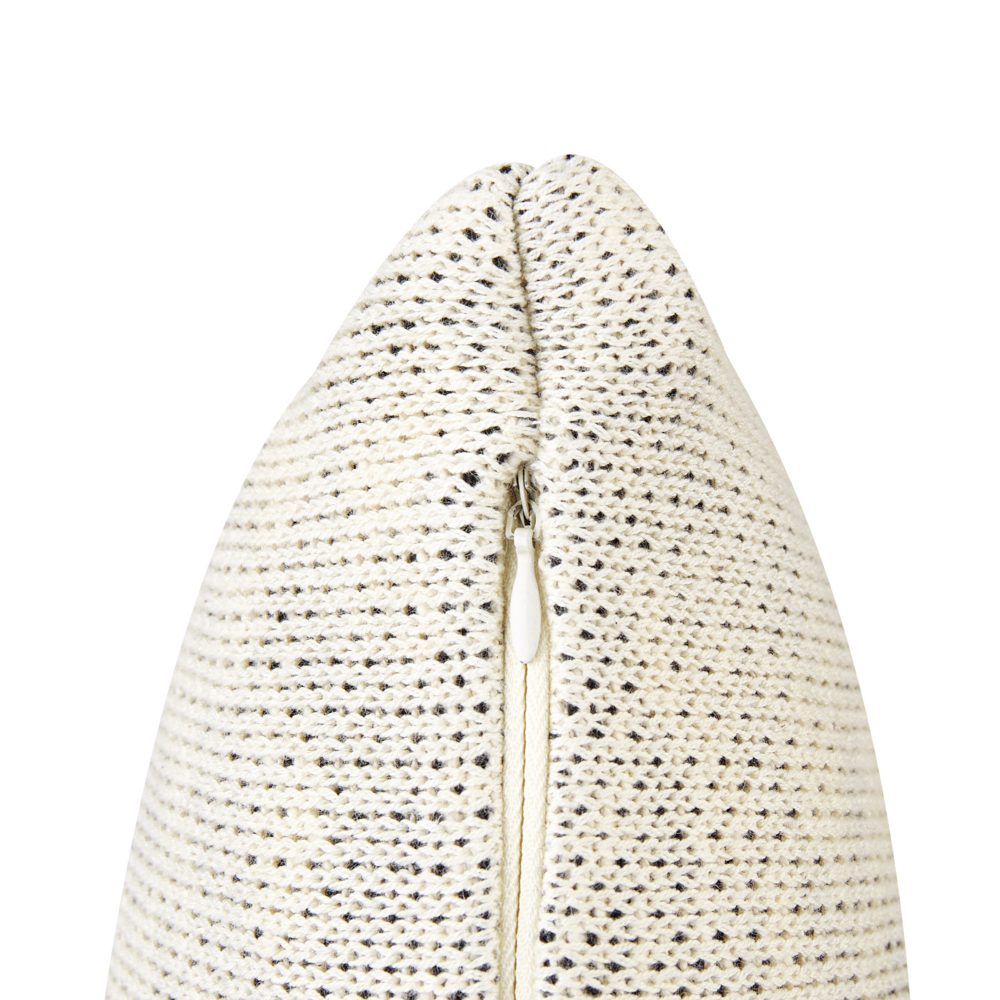 Set di 2 cuscini decorativi per bambini in cotone beige 45 x 45 cm con motivo a zebra Accessorio per la cameretta dei bambini