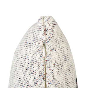 Set di 2 cuscini decorativi per bambini in cotone beige e blu 45 x 45 cm con motivo Dino Accessorio per la cameretta dei bambini