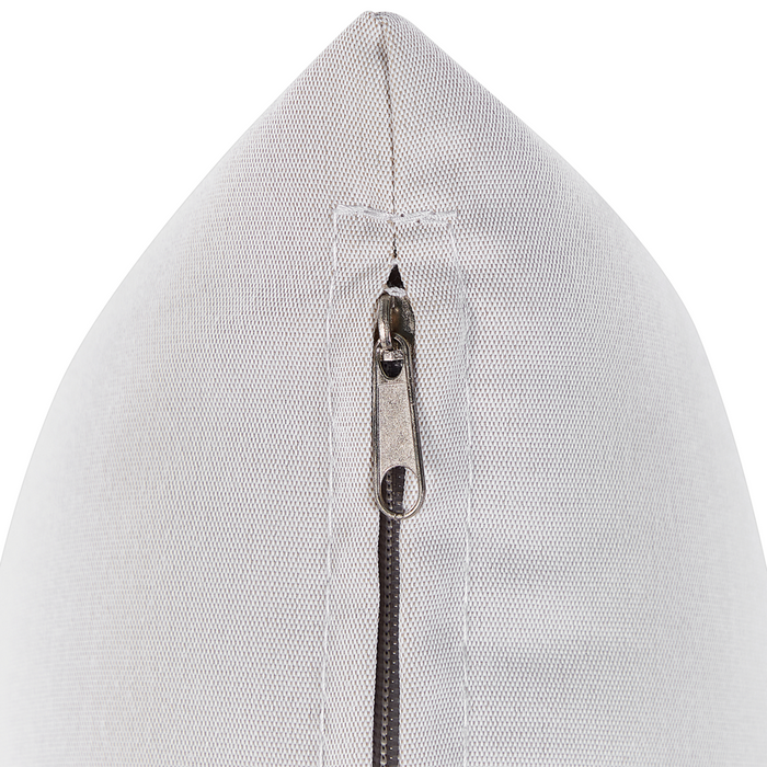 Divano da giardino a 2 posti in metallo e alluminio con spessi cuscini idrorepellenti bianco sporco esterno patio stile moderno