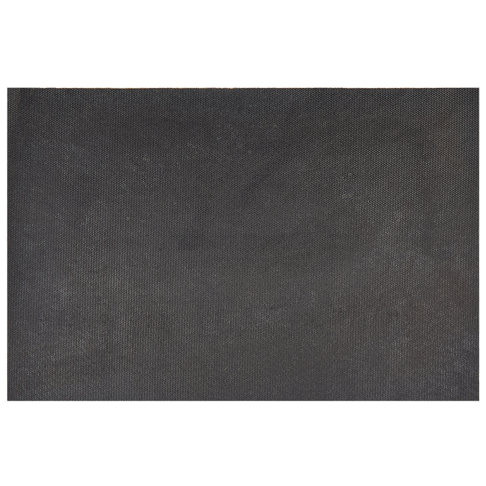 Zerbino in fibra di cocco naturale con fondo in PVC antiscivolo 40 x 60 cm con didascalia e motivo moderno per la decorazione di interni