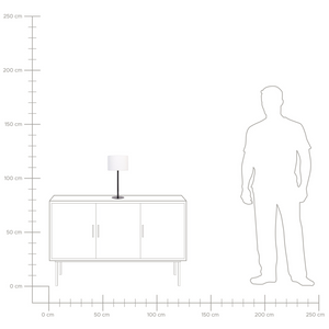 Lampada da comodino moderna con paralume in tessuto boucle e base in metallo a forma di tamburo bianco Stile moderno Soggiorno Camera da letto