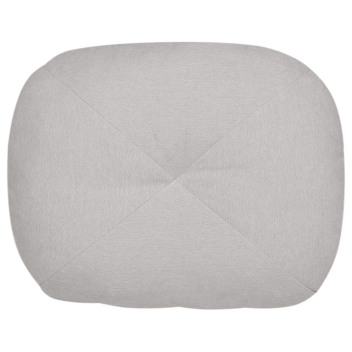 Divano pieghevole e trasformabile in letto in tessuto grigio chiaro stile moderno soggiorno