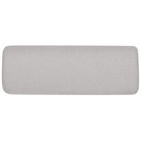 Divano pieghevole e trasformabile in letto in tessuto grigio chiaro stile moderno soggiorno