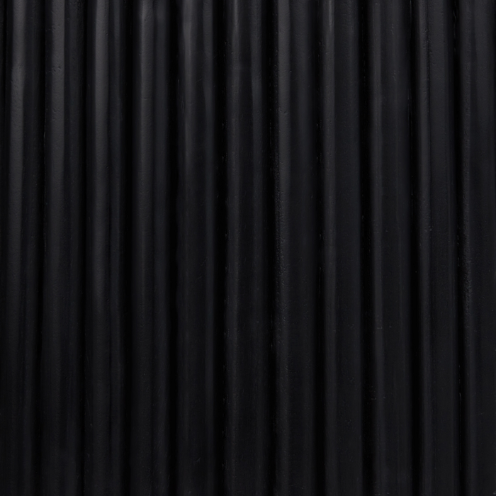 Tavolino moderno con contenitore e base rotonda in legno di mango scuro soggiorno sala da pranzo contemporaneo