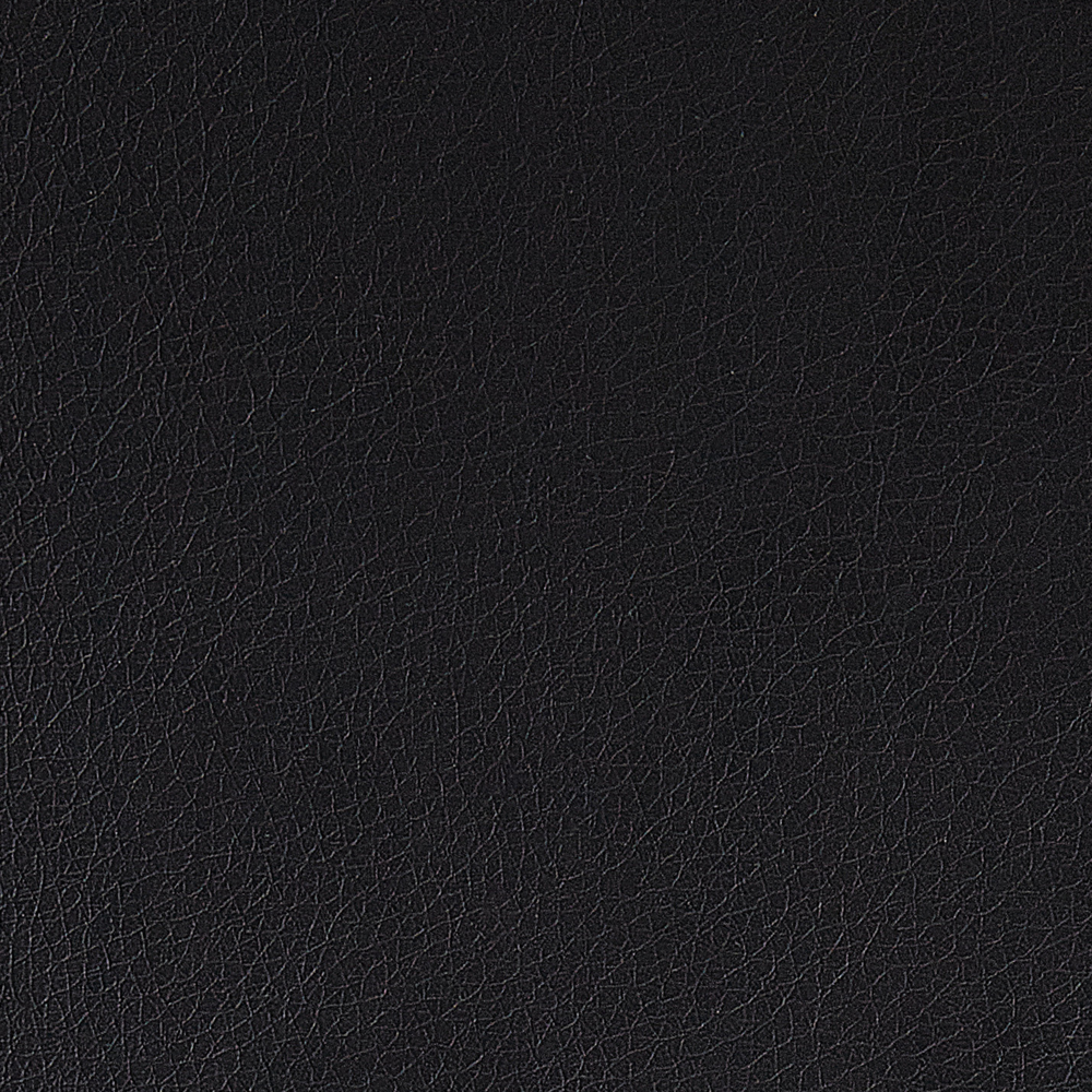 Sedia d'accento in metallo dorato con design a filo senza braccioli in ecopelle nera con cuscinetto Glam Industrial Modern