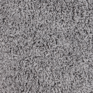 Pouf grigio in cotone 50 x 35 cm Seduta decorativa fatta a mano in stile moderno Boho Soggiorno Camera da letto