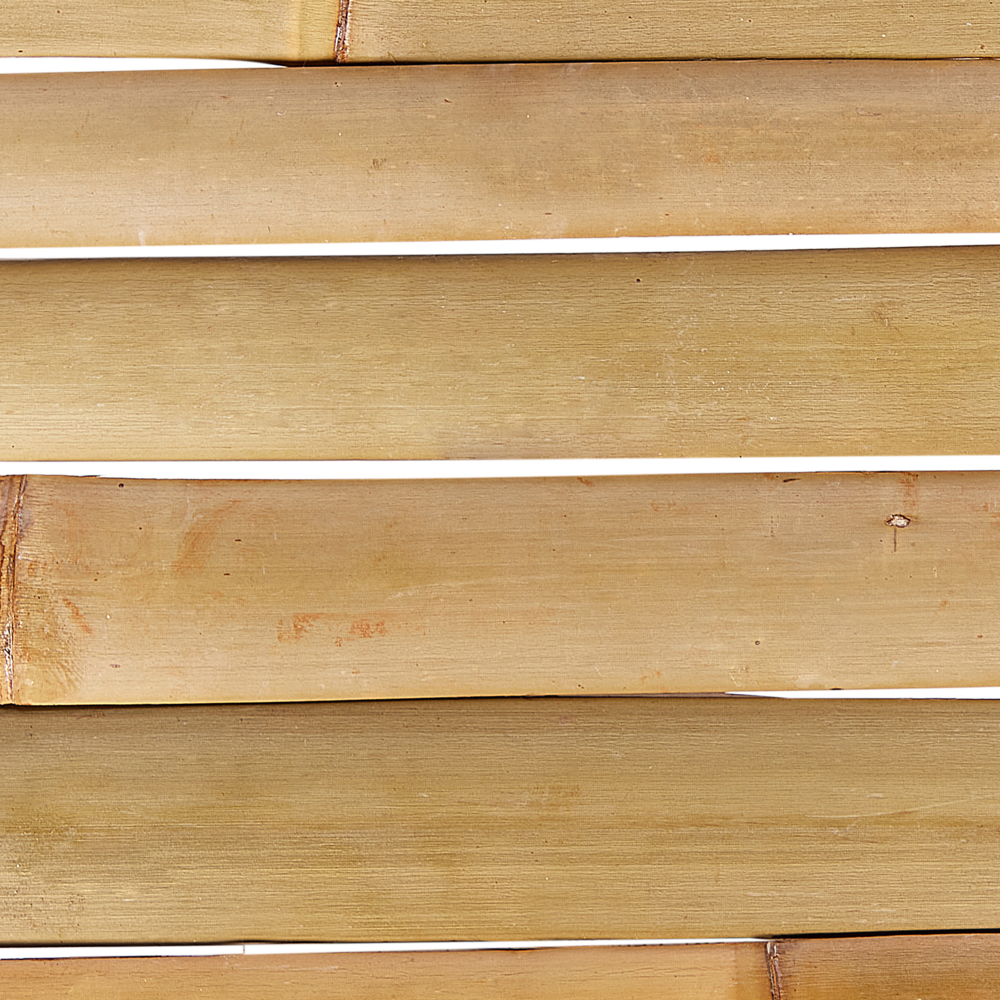 Poltrona senza braccioli in bambù a 1 posto con sezione angolare tortora interno ed esterno giardino