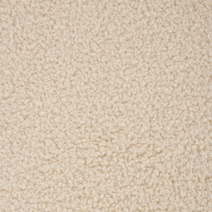 Poltrona da Soggiorno Senza Braccioli bouclè beige chiaro capitonnè Verticale Gambe In Legno