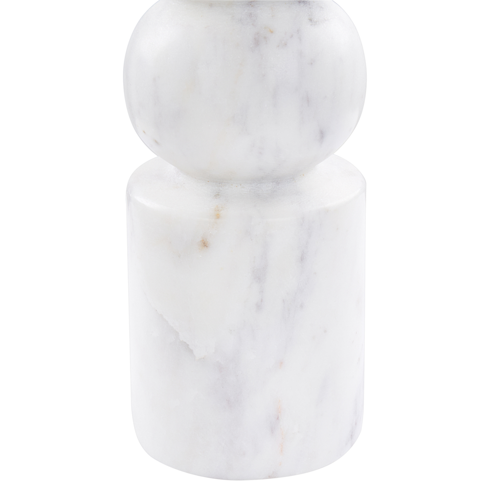 Candeliere marmo bianco dalla forma moderna accessori decorazione