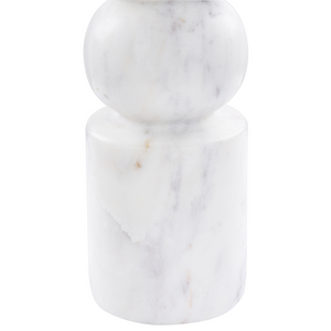 Candeliere marmo bianco dalla forma moderna accessori decorazione