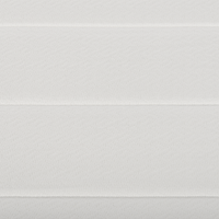 Materasso in lattice medio con rivestimento sfoderabile in poliestere con cerniera bianca 80 x 200 cm camera da letto sonno confortevole