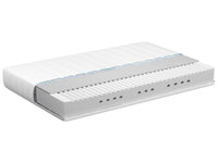 Materasso in schiuma di lattice duro e compatto sfoderabile Imbottitura 160 x 200 cm bianco camera da letto