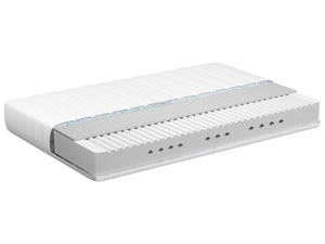 Materasso in schiuma di lattice duro e compatto sfoderabile Imbottitura 160 x 200 cm bianco camera da letto