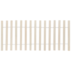 Letto per bambini con baldacchino e rete in legno di pino chiaro 90 x 200 cm cemeretta