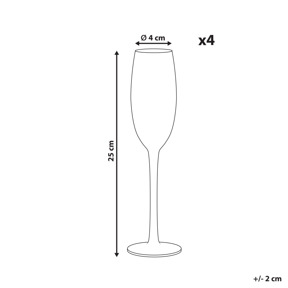 Set di 4 coppe da champagne in vetro soffiate a mano trasparenti rosa e verdi da 20 cl aperitivo brindisi