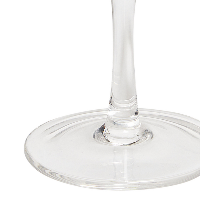 Set di 4 flûte da champagne grigio trasparente soffiato a mano 23 cl 8 oz 4 Pz Set Coupes Glass