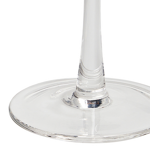 Set di 4 coppe da champagne sin vetro soffiato a mano con bordo dorato 45 cl aperitivo in casa