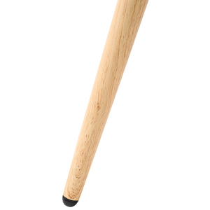 Poltrona elegante con Poggiapiedi in Tessuto beige chiaro stile retrò