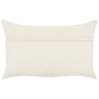 2 cuscini decorativi in cotone giallo 30 x 50 cm con testo bianco