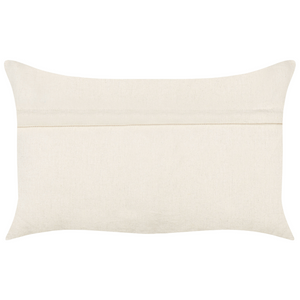 2 cuscini decorativi in cotone giallo 30 x 50 cm con testo bianco