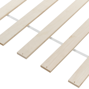 Letto singolo a doghe in legno di pino azzurro 90 x 200 cm stile moderno