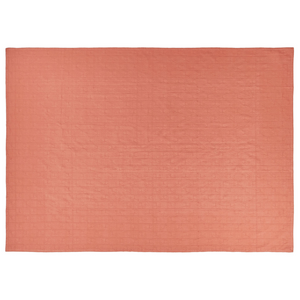 Copriletto decorativo in cotone rosso 150 x 200 cm biancheria da letto design classico camera da letto