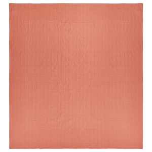 Copriletto decorativo in cotone rosso 200 x 220 cm biancheria da letto design classico camera da letto