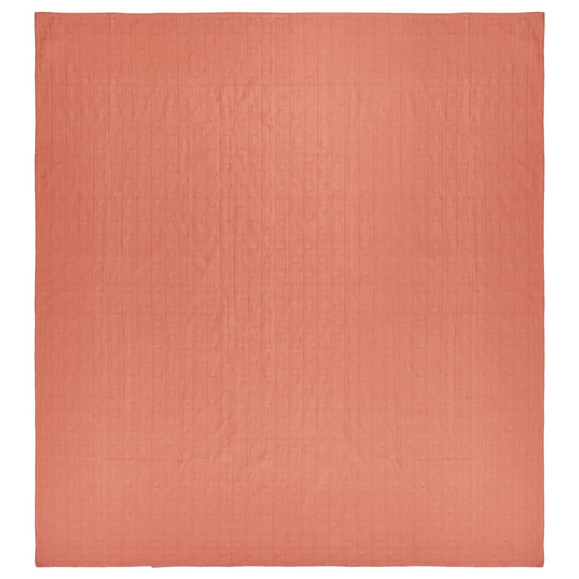 Copriletto decorativo in cotone rosso 200 x 220 cm biancheria da letto design classico camera da letto