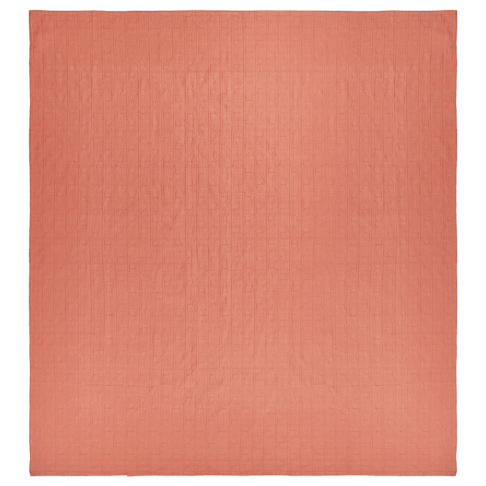 Copriletto decorativo in cotone rosso 200 x 220 cm biancheria da letto design classico camera da letto