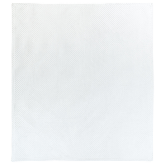 Copriletto in tessuto poliestere Bianco Sporco 220 x 240 cm motivo decorativo in rilievo Biancheria da letto design classico Camera da letto