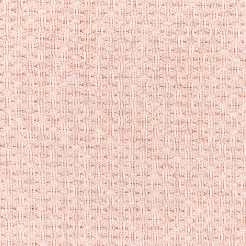 Copriletto in cotone rosa pastello 220 x 200 cm con balza decorativa Camera da letto