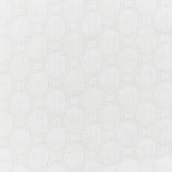 Copriletto in cotone bianco sporco 150 x 200 cm con frange Decorativo Camera da letto