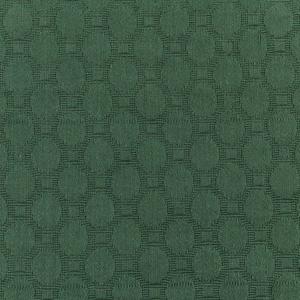 Copriletto in cotone verde 150 x 200 cm con frange Decorativo Camera da letto