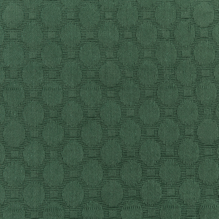 Copriletto in cotone verde 200 x 220 cm con frange Decorativo Camera da letto