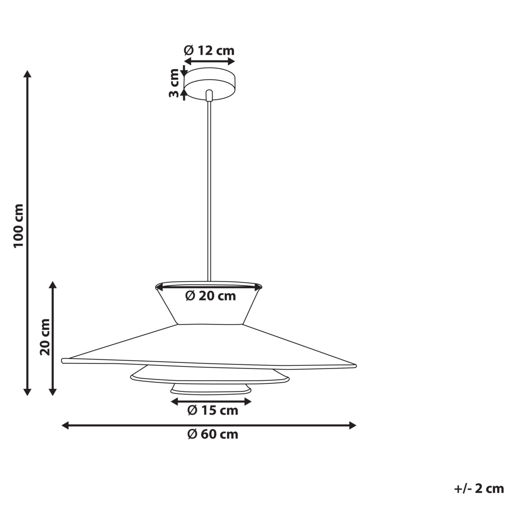 Lampadario in rattan marrone e beige stile boho soggiorno salotto