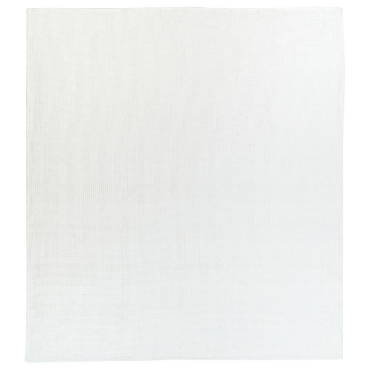 Copriletto in cotone beige chiaro 220 x 240 cm con motivo a tinta unita Decorativo Copriletto Camera da letto