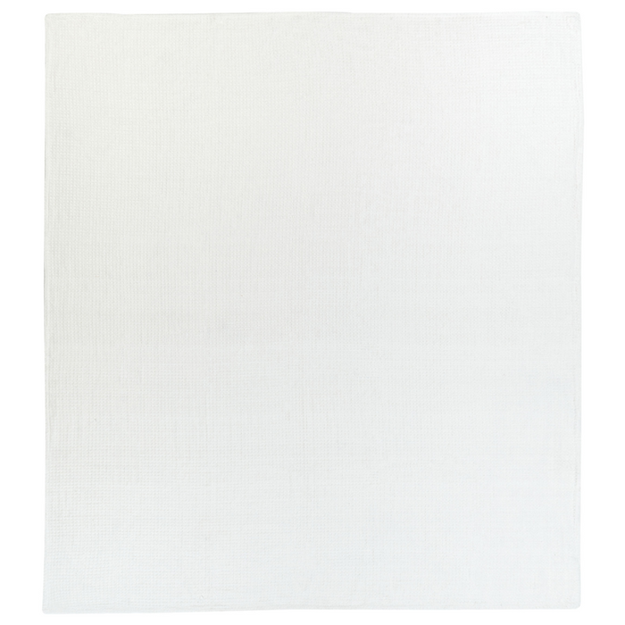 Copriletto in cotone beige chiaro 220 x 240 cm con motivo a tinta unita Decorativo Copriletto Camera da letto