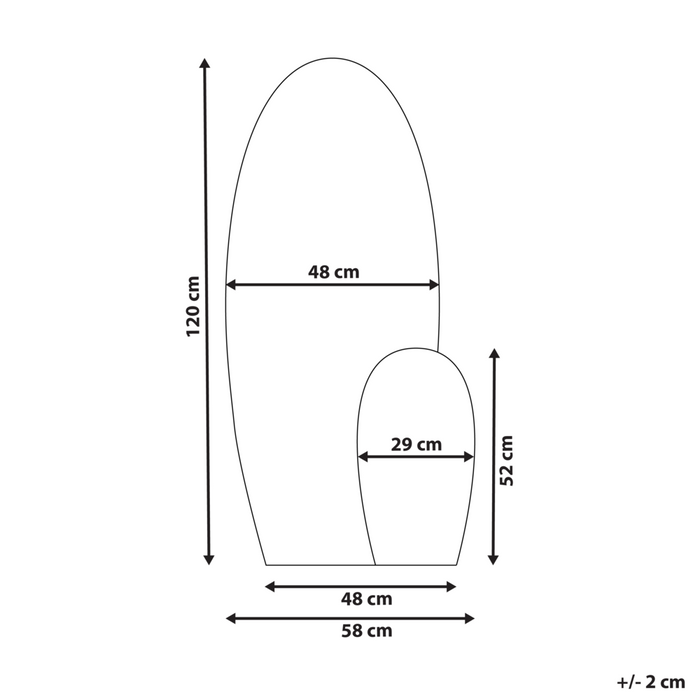 Specchio da parete nero 58 x 120 cm Effetto marmo Specchio decorativo da parete Stile moderno da appendere