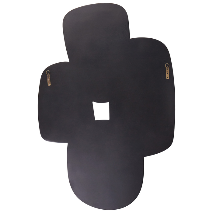 Specchio da parete argento 80 x 120 cm Specchio decorativo da parete stile moderno da appendere