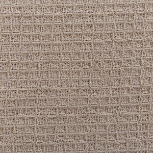 Copriletto in cotone tortora 220 x 240 cm con motivo a tinta unita Decorativo Copriletto Camera da letto