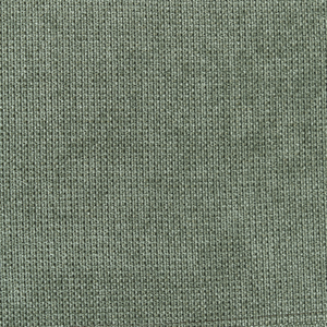 Divano a 3 posti in tessuto di ciniglia verde con gambe in metallo argento contemporaneo