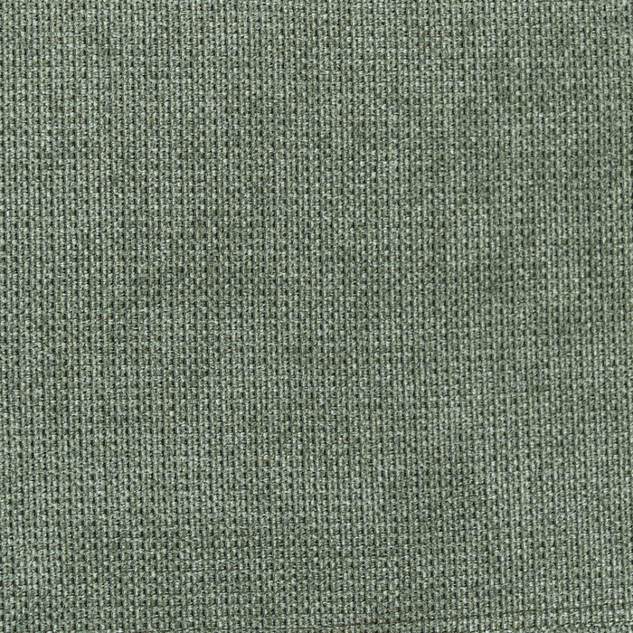 Divano a 3 posti in tessuto di ciniglia verde con gambe in metallo argento contemporaneo