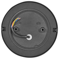 Set di 2 lampade da parete con LED in metallo di colore nero stile moderno contemporaneo