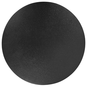 Set di 2 lampade da parete con LED in metallo di colore nero stile moderno contemporaneo