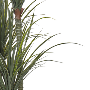 Dracaena artificiale in vaso in materiale sintetico verde 198 cm Accessorio decorativo per interni