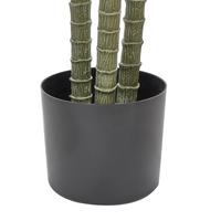 Dracaena artificiale in vaso in materiale sintetico verde 198 cm Accessorio decorativo per interni
