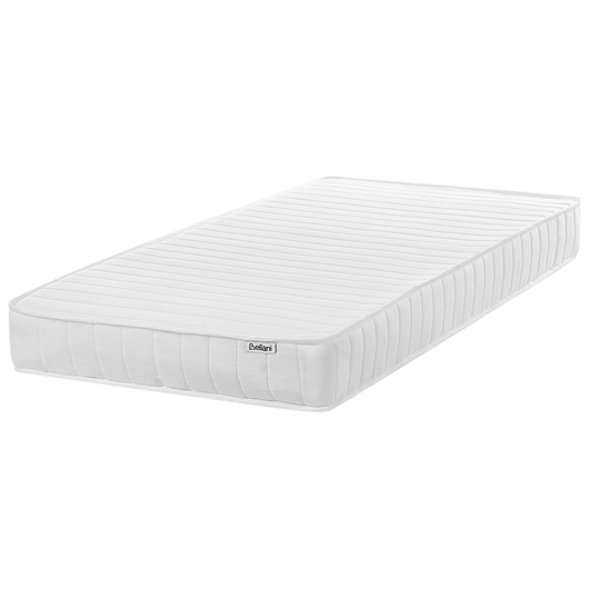 Materasso rigido a molle insacchettate con schiuma viscoelastica a 7 zone 90 x 200 design moderno