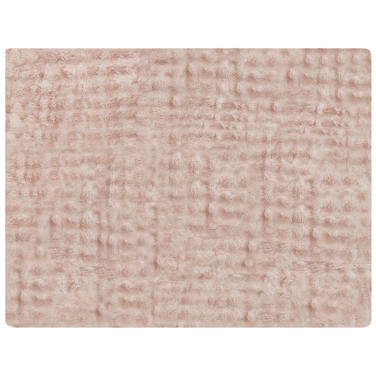 Coperta in finta pelliccia rosa 150 x 200 cm camera da letto