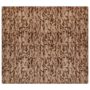 Coperta moderna in poliestere in pelliccia sintetica marrone 200 x 220 cm morbida pelliccia sintetica