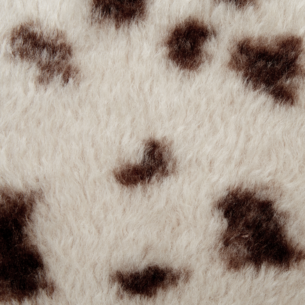 Set di 2 cuscini decorativi in pelliccia sintetica beige chiaro 45 x 45 cm Morbidi e soffici cuscini